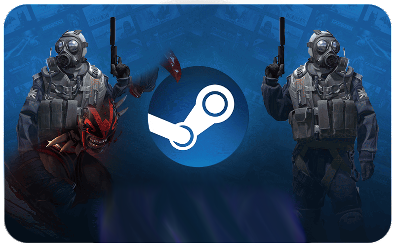 buy steam with No KYC Crypto Card